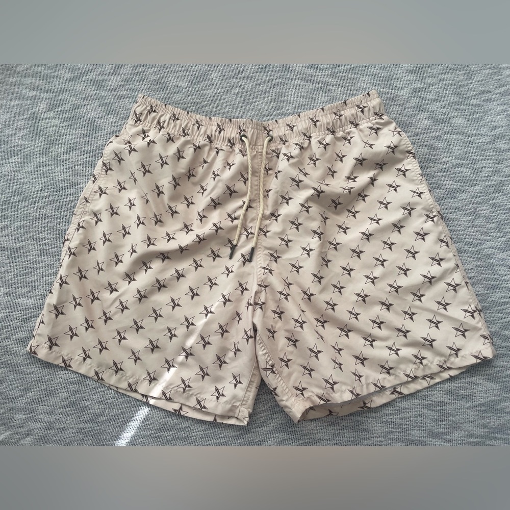 COPY - LIKE NEW Jeffree Star Swim Shorts in Tan
size Mens Large - Picture 10 of 10